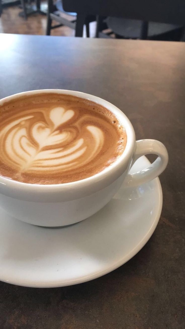 A slow coffee morning