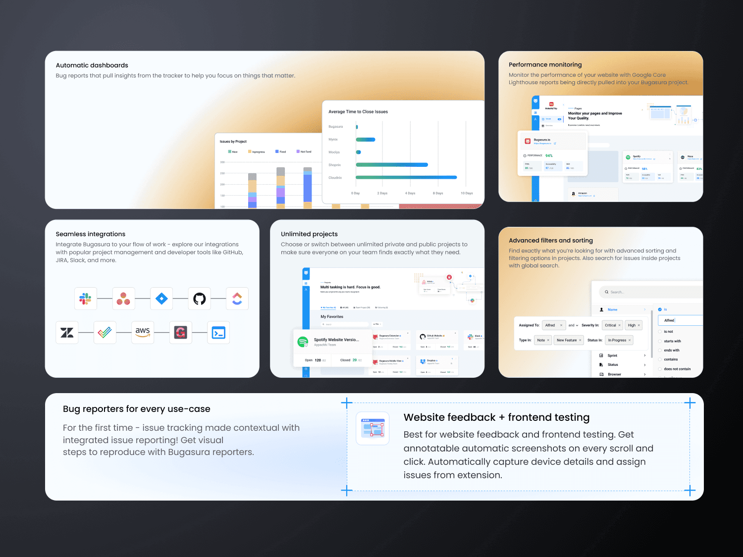 Connected issue-management workflows