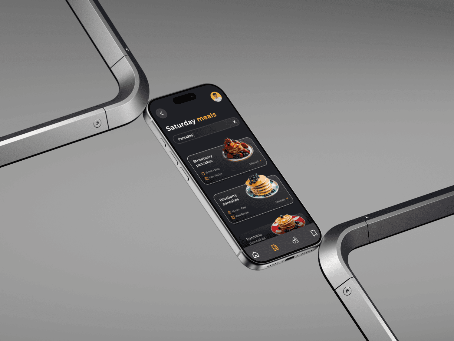 Recipe discovery on mobile