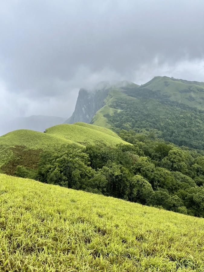 Hills in the clouds